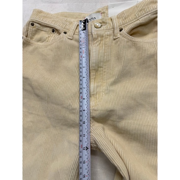 BDG Urban Outfitters High & Wide Corduroy Pants Cream Beige Women Size 28 NWT - Picture 8 of 9